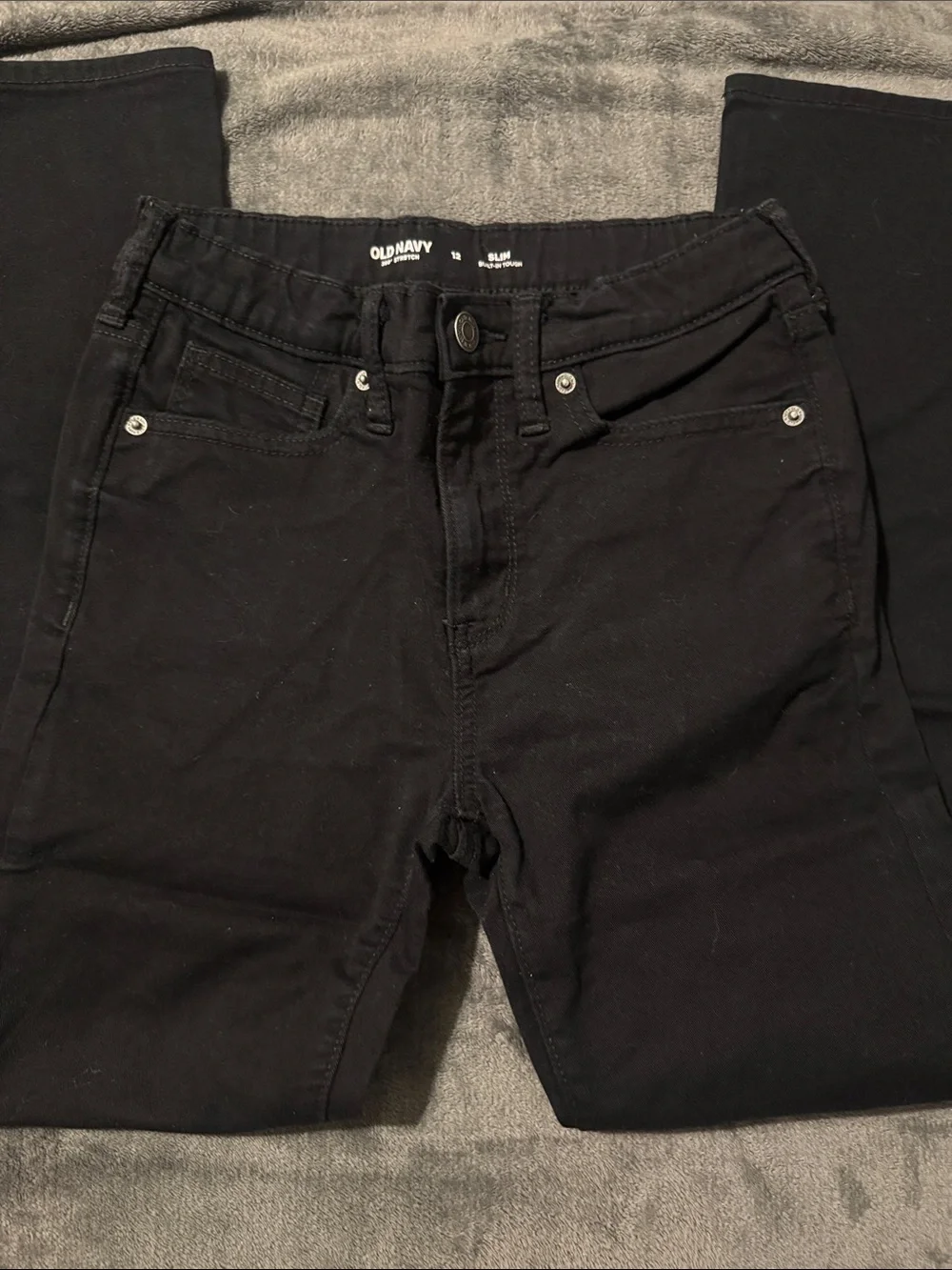Old Navy Black Kids Slim Jeans